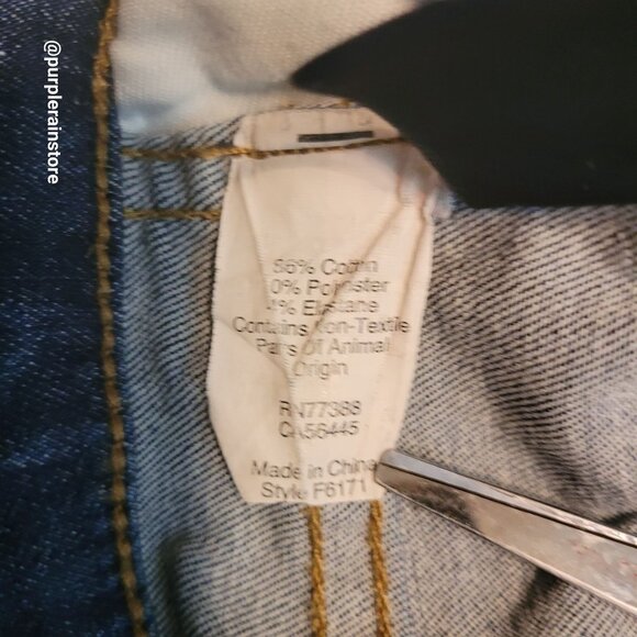 Madewell Jeans Size 27 T Skinny 9" High Riser Polly Wash F6171 Stretch Denim - Picture 5 of 11